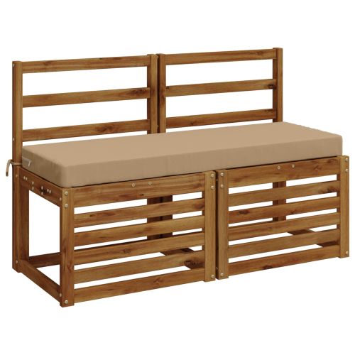 Възглавница за пейка SOEST 100% полиестер Пясък 120 x 40 x 8 см