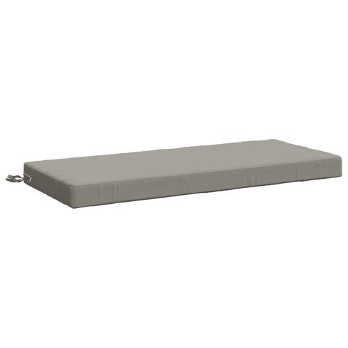 Възглавница за пейка SOEST 100% полиестер Сиво 120 x 50 x 8 см