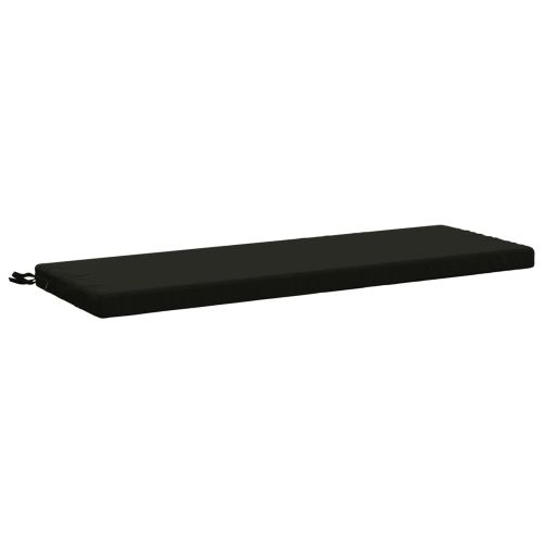Възглавница за пейка SOEST 100% полиестер Черно 110 x 40 x 5 см