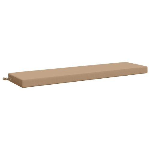 Възглавница за пейка SOEST 100% полиестер Пясък 160 x 40 x 8 см