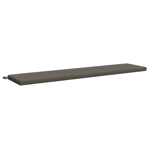 Възглавница за пейка SOEST 100% полиестер Сиво 180 x 40 x 5 см