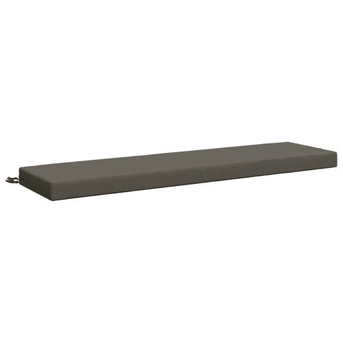 Възглавница за пейка SOEST 100% полиестер Сиво 140 x 40 x 8 см