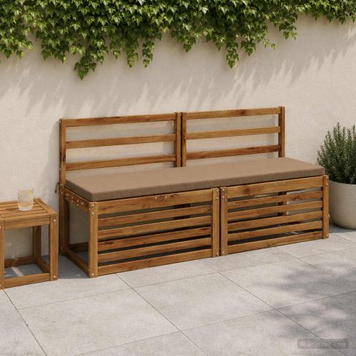 Възглавница за пейка SOEST 100% полиестер Таупе 140 x 40 x 5 см