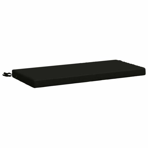 Възглавница за пейка SOEST 100% полиестер Черно 80 x 40 x 5 см