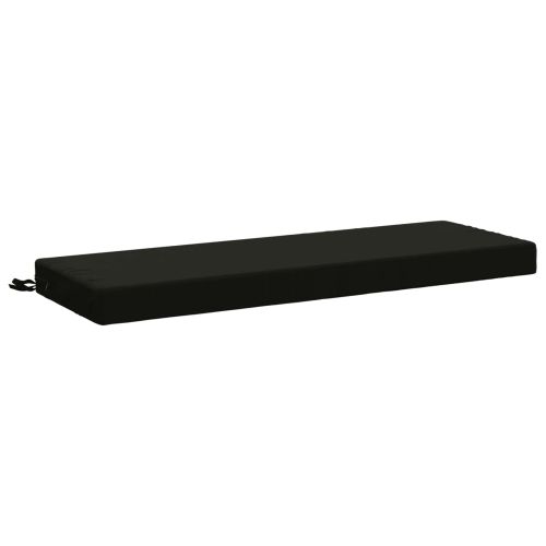 Възглавница за пейка SOEST 100% полиестер Черно 100 x 40 x 8 см