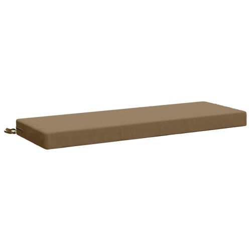 Възглавница за пейка SOEST 100% полиестер Таупе 110 x 40 x 8 см
