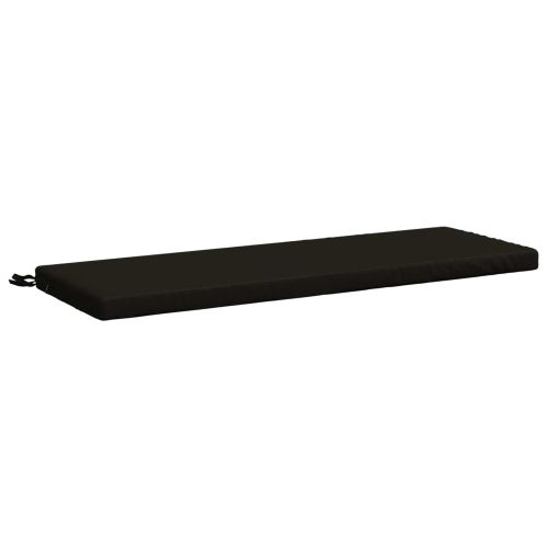 Възглавница за пейка SOEST 100% полиестер Черно 120 x 40 x 5 см