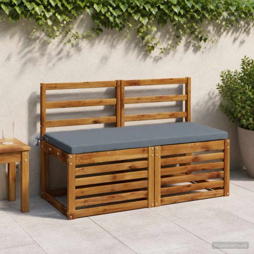Възглавница за пейка SOEST 100% полиестер Синьо 120 x 50 x 5 см