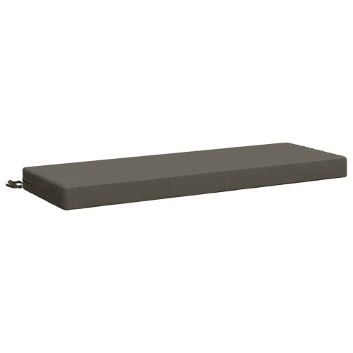 Възглавница за пейка SOEST 100% полиестер Сиво 120 x 40 x 8 см