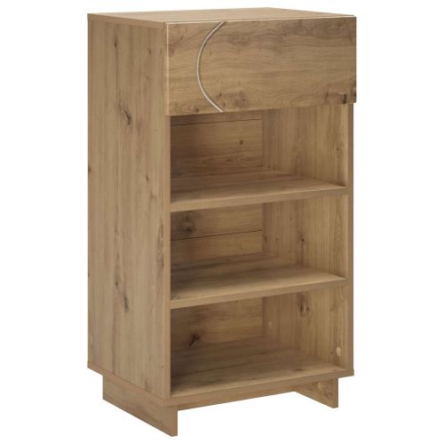 Шкаф за обувки 48 x 38 x 87,5 см Инженерно дърво Дъб артизан