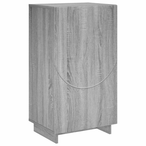 Шкаф за обувки 48 x 38 x 87,5 см Инженерно дърво Сив Сонома