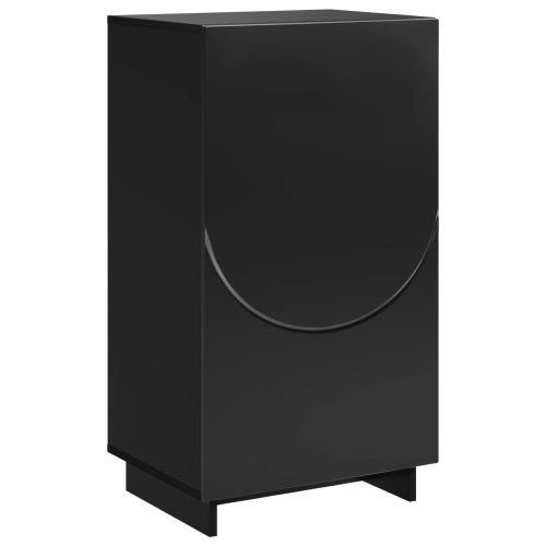Шкаф за обувки 48 x 38 x 87,5 см Инженерно дърво Черно