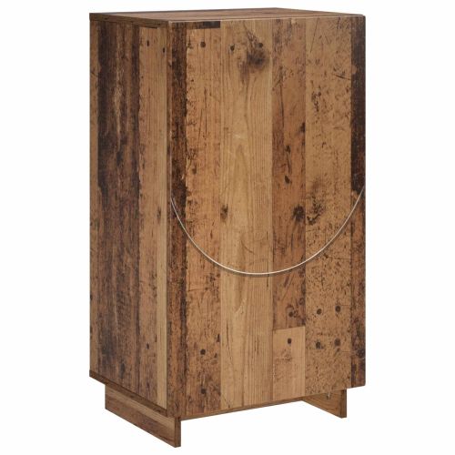 Шкаф за обувки 48 x 38 x 87,5 см Инженерно дърво Старо дърво