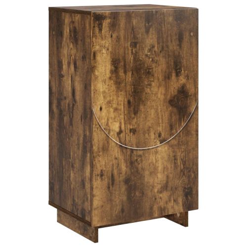 Шкаф за обувки 48 x 38 x 87,5 см Инженерно дърво Опушен дъб