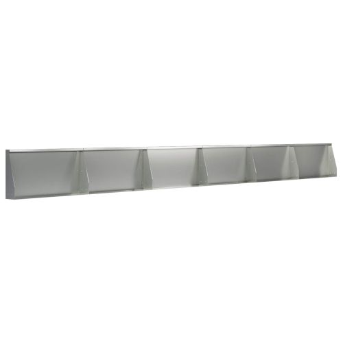 Задържащи стени 6 бр. 80 x 12 x 40 см Поцинкована стомана