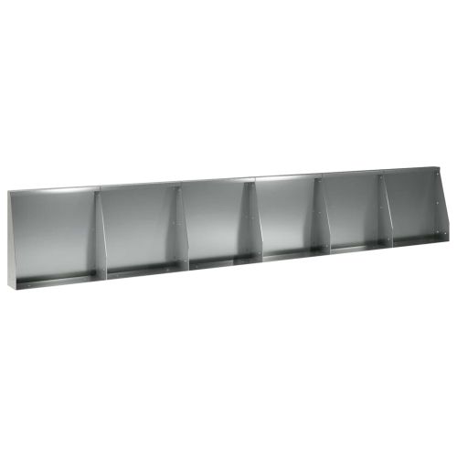 Задържащи стени 6 бр. 40 x 12 x 30 см Поцинкована стомана