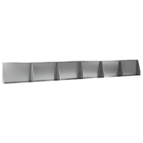Задържащи стени 6 бр. 60 x 12 x 30 см Поцинкована стомана