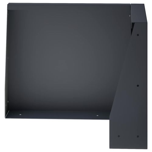 Задържащи стени 50 x 50 x 30 см Стомана Антрацит