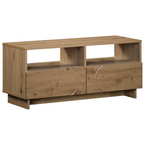 ТВ стойка 90 x 34.5 x 40 cm Дъб артизан Инженерна дървесина