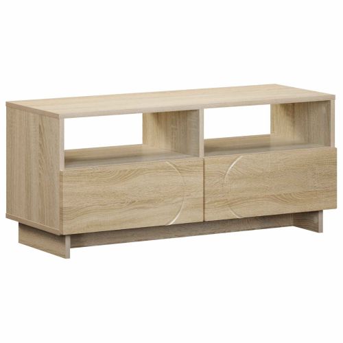 ТВ стойка 90 x 34.5 x 40 cm Дъб сонома Инженерна дървесина