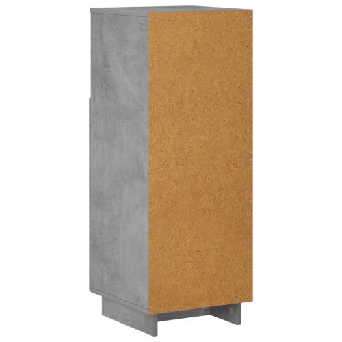 Шкаф за баня Бетонно сиво 36.5 x 38 x 95 см Инженерна дървесина