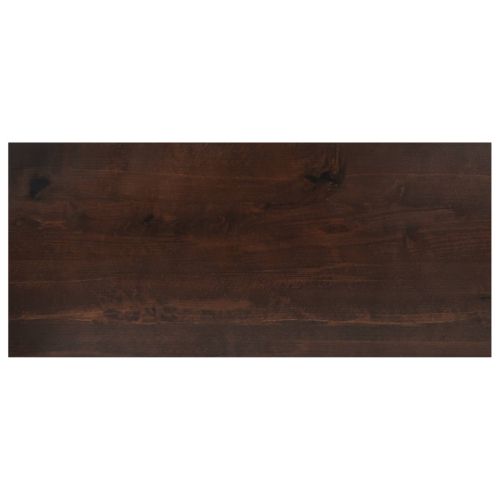 Парапети за прозорци 2 бр. Тъмен кафяв 100 x 40 x 2 cm