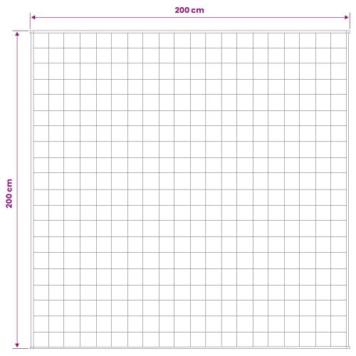 Тежко одеяло Антрацит 200 x 200 cm 9 kg 100% Памук 205T