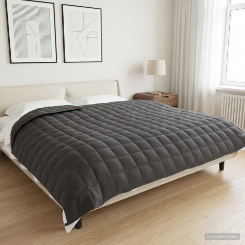 Тежко одеяло Антрацит 220 x 240 cm 15 kg 100% Памук 205T