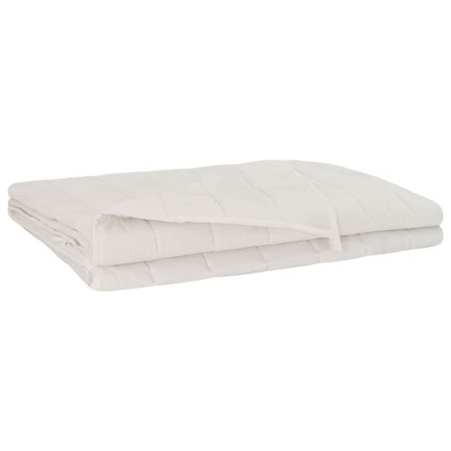 Тежко одеяло Бяло 135 x 200 cm 10 kg 100% Памук 205T