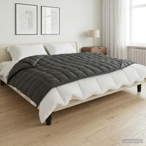 Тежко одеяло Антрацит 140 x 200 cm 10 kg 100% Памук 205T