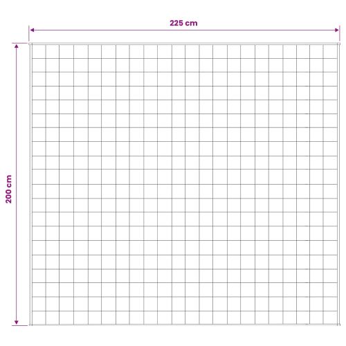 Тежко одеяло Антрацит 200 x 225 cm 9 kg 100% Памук 205T