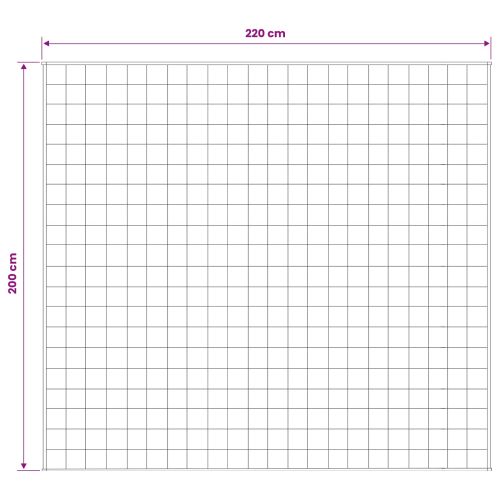 Тежко одеяло Антрацит 200 x 220 cm 9 kg 100% Памук 205T