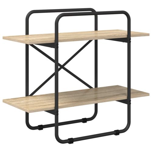 Рафт за книги 2 нива 60 x 35 x 70 cm PB Дъб сонома