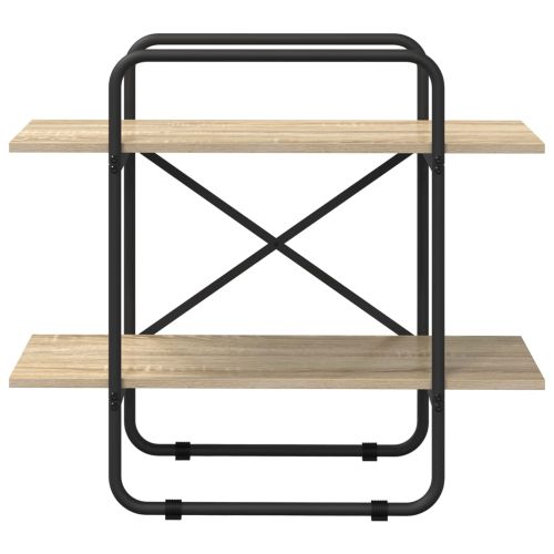 Рафт за книги 2 нива 60 x 35 x 70 cm PB Дъб сонома