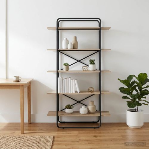 Рафт за книги 5 нива 100 x 35 x 175,5 см PB Дъб сонома