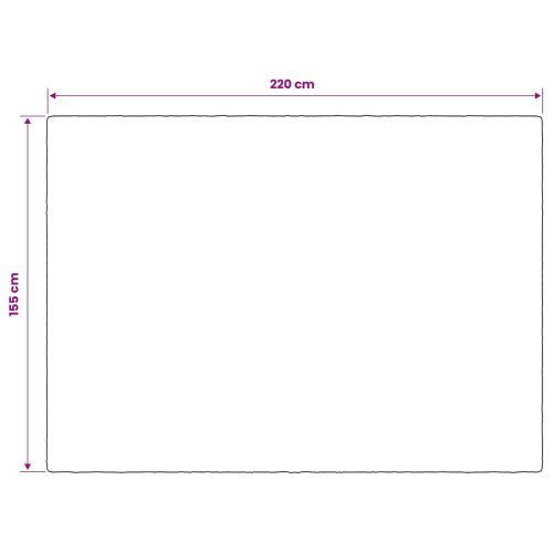 Тежко одеяло Антрацит 155 x 220 cm 11 kg 100% Памук 205T