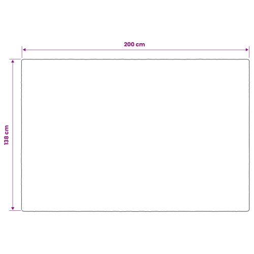 Тежко одеяло Антрацит 138 x 200 cm 6 kg 100% Памук 205T