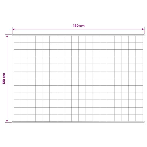Тежко одеяло Антрацит 120 x 180 cm 5 kg 100% Памук 205T