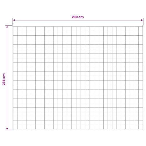 Тежко одеяло Антрацит 235 x 290 cm 11 kg 100% Памук 205T