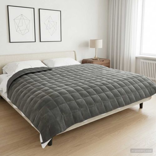 Тежко одеяло Антрацит 200 x 225 cm 9 kg 100% Памук 205T