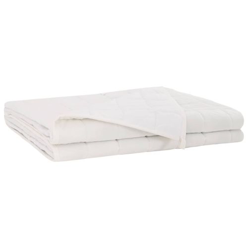 Тежко одеяло Бяло 150 x 200 cm 11 kg 100% Памук 205T
