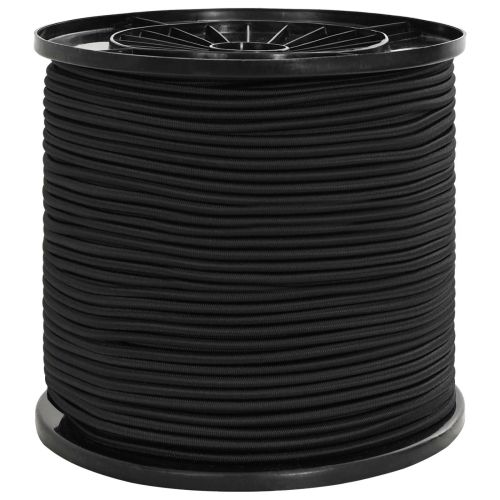 Бунджи въжета 6 mm Черно PP и гума