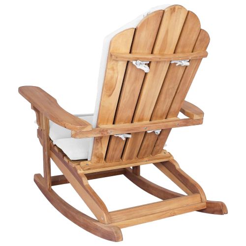 Градински люлеещ се стол Adirondack Натурално