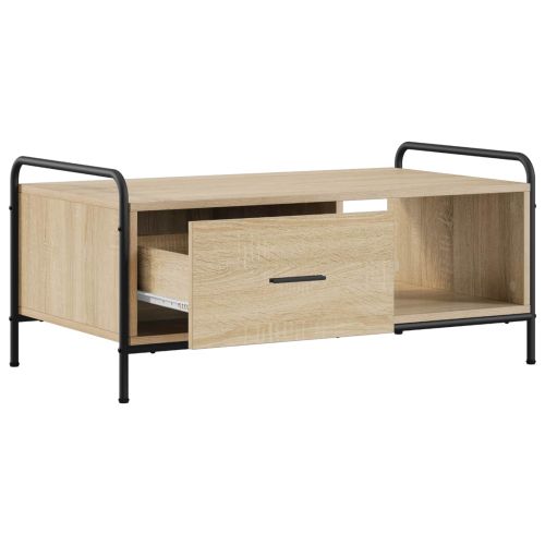 Масичка за кафе Дъб сонома 90 x 49 x 41 см Инженерна дървесина