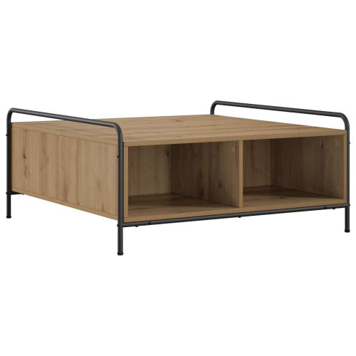 Масичка за кафе Дъб артизан 90 x 90 x 41 см Инженерна дървесина