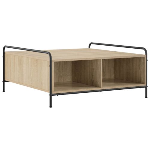 Масичка за кафе Дъб сонома 90 x 90 x 41 см Инженерна дървесина