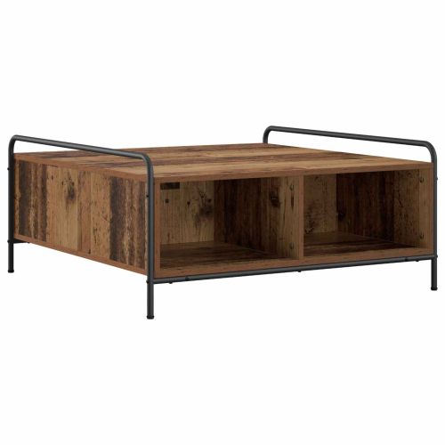 Масичка за кафе Старо дърво 90 x 90 x 41 см Инженерна дървесина