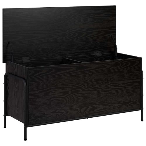 Кутия за съхранение Черен дъб 80 x 40 x 49,5 см
