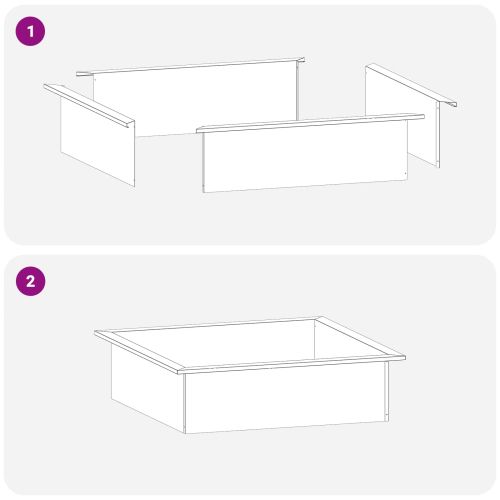 Ринг за огнище Ръждясало 90 x 90 x 25 см Кортенова стомана
