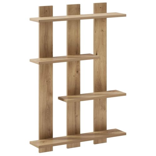 Стенен рафт Дъб артизан 61 x 13,5 x 88 см Инженерна дървесина